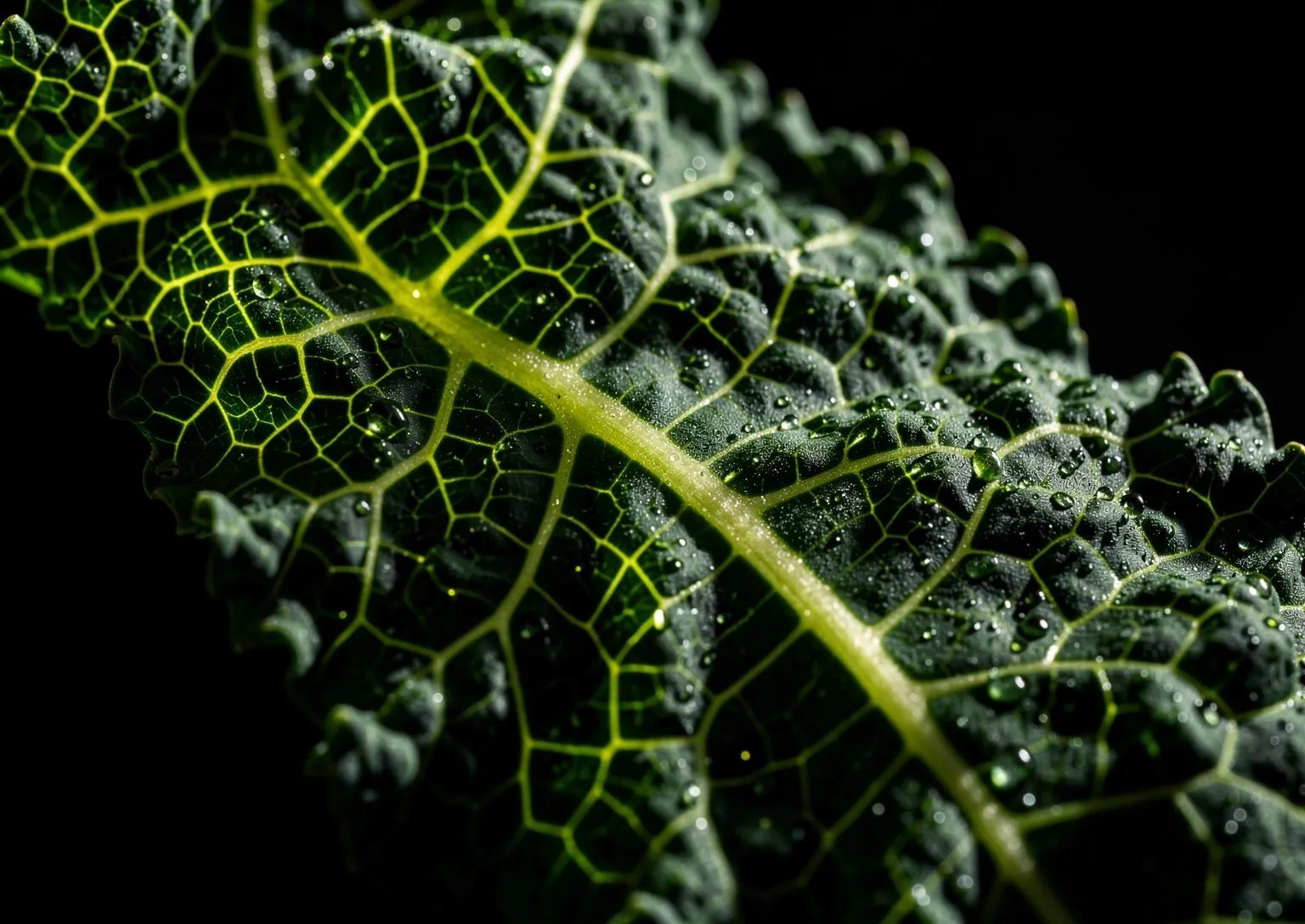Macro botanical texture